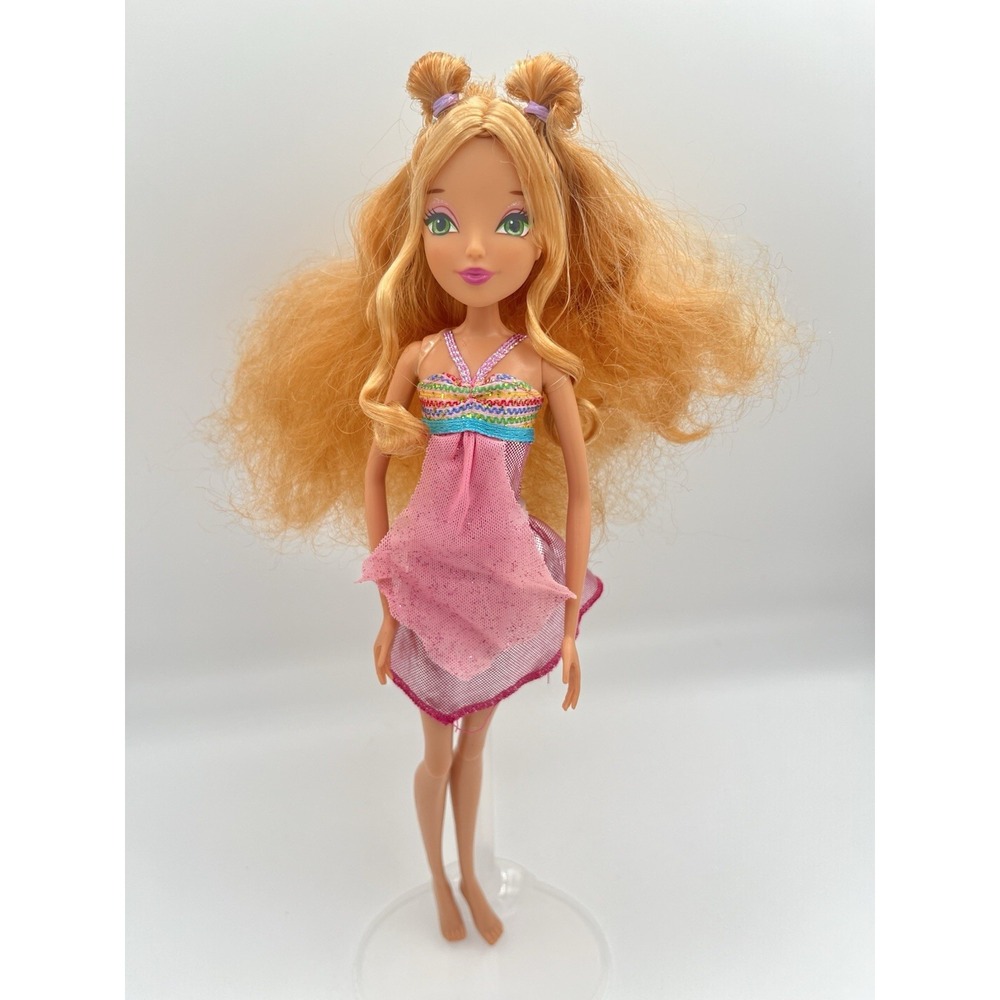 2012 Winx Club Enchantix Flora Doll Good vs Evil Jakks Pacific Fairy Wings